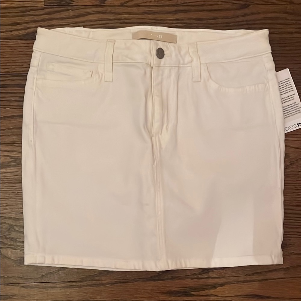 Joe's Jeans White Mini Skirt